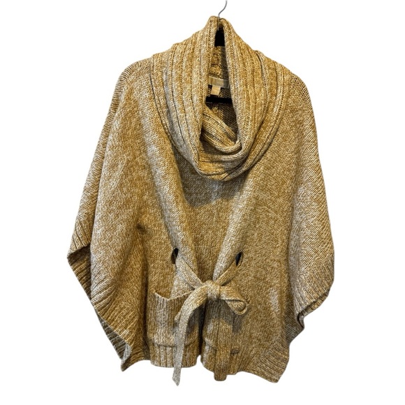 Michael Kors Belted Sweater Poncho – NWT – Size L/XL - Picture 1 of 9